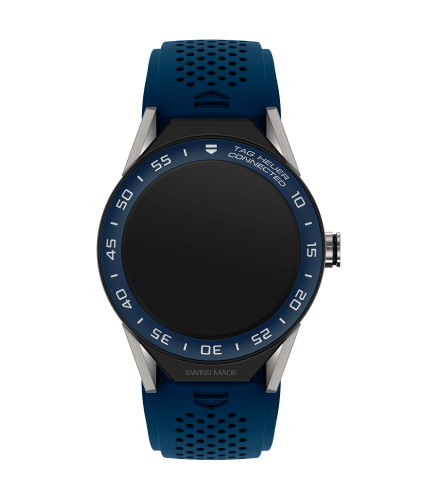 TAG Heuer Carrera Connected Modular 45 Titanium / Blue Ceramic / Blue Rubber